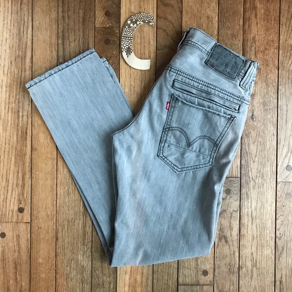 Other - Levi’s 511 Gray Skinny Jeans w/metal Tab